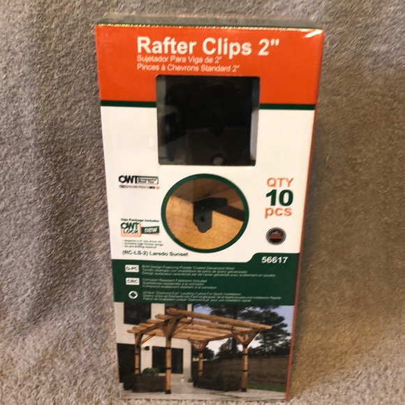 Ozco Building Products | Other | 5667 Ozco 2 Rafter Clips1 Powder ...